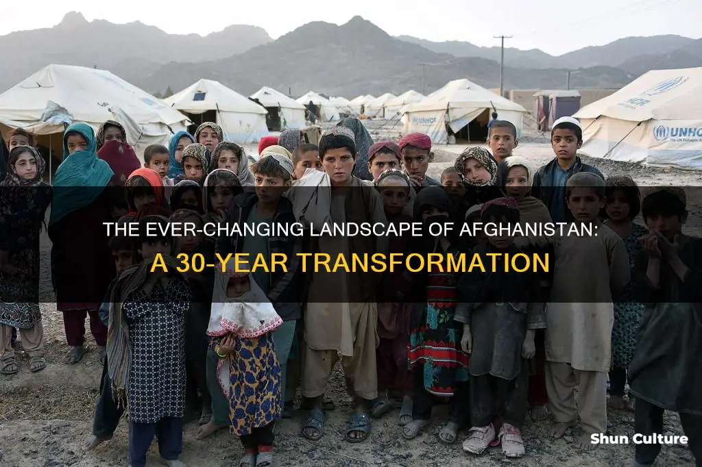 how has afghanistan changed in the last 30 years