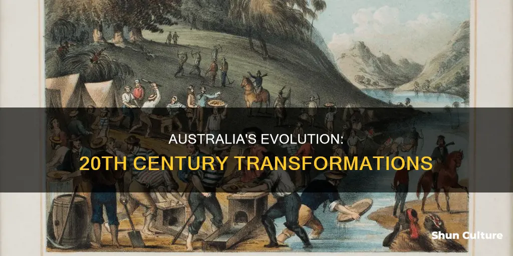 how has australia changed in the 20th century