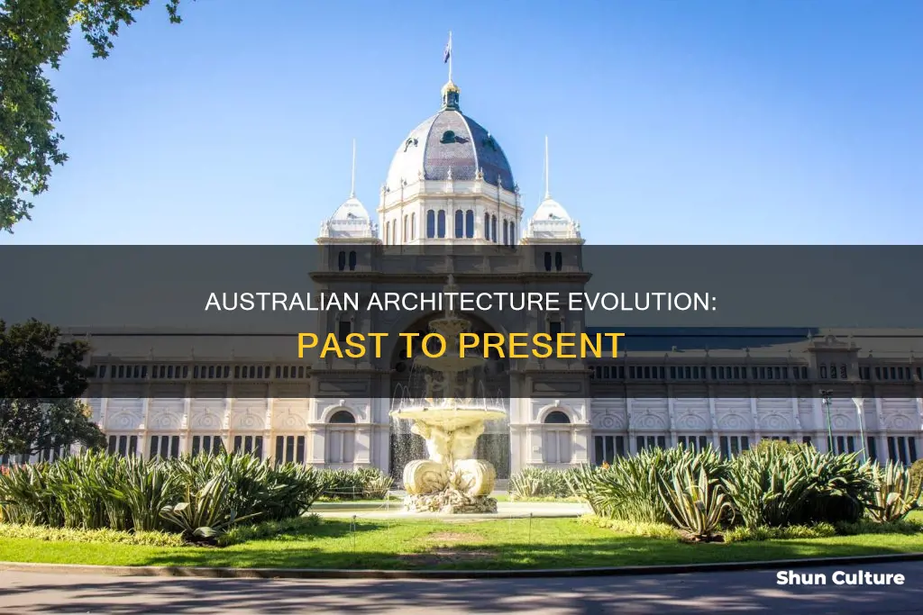 how has australian architecture changed