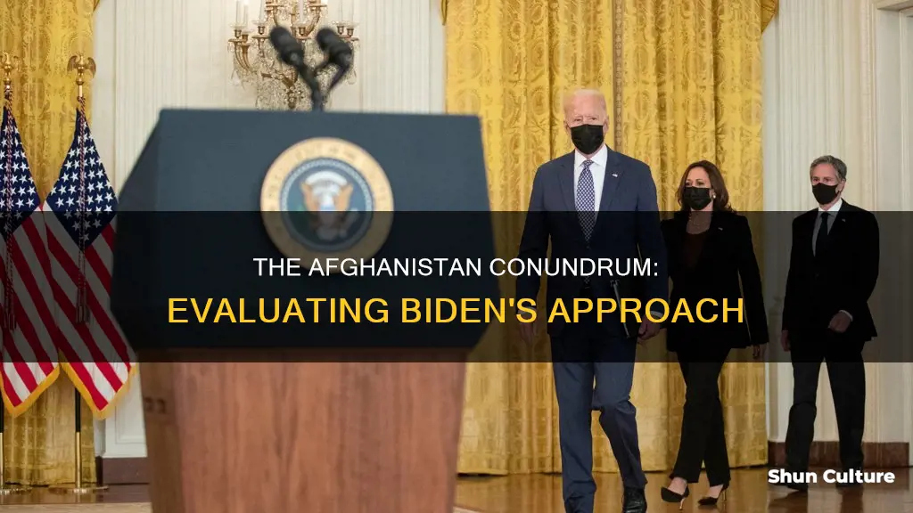 how has biden handled afghanistan