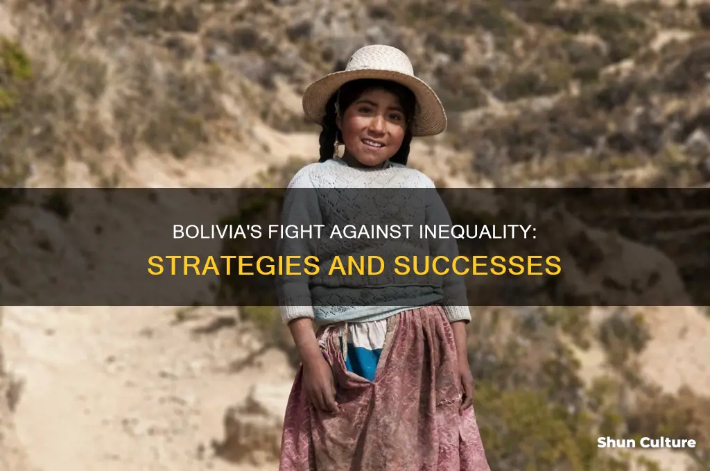 how has bolivia reduced inequality