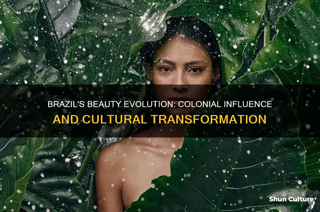 how has brazil beauty changed during colonization