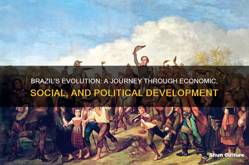 how has brazil developed over time