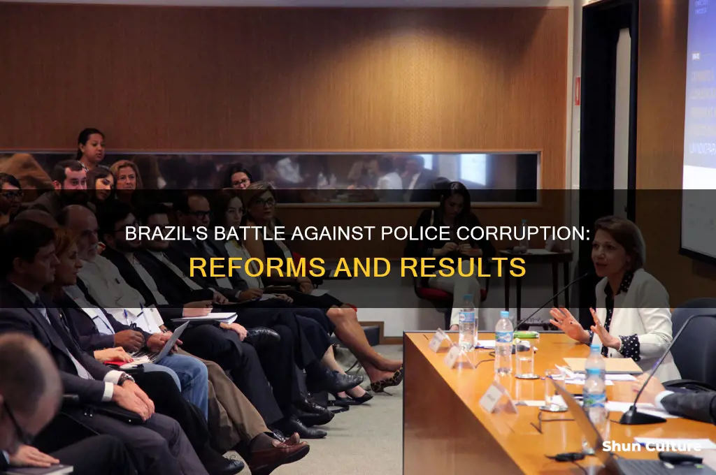 how has brazil fixed police corruption