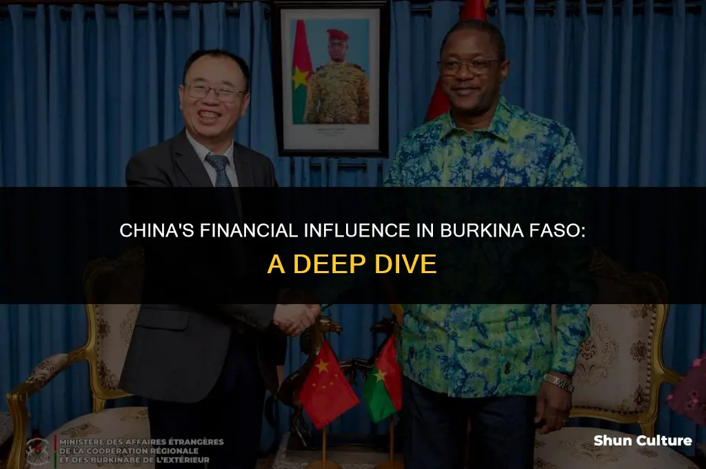 how has china funded burkina faso