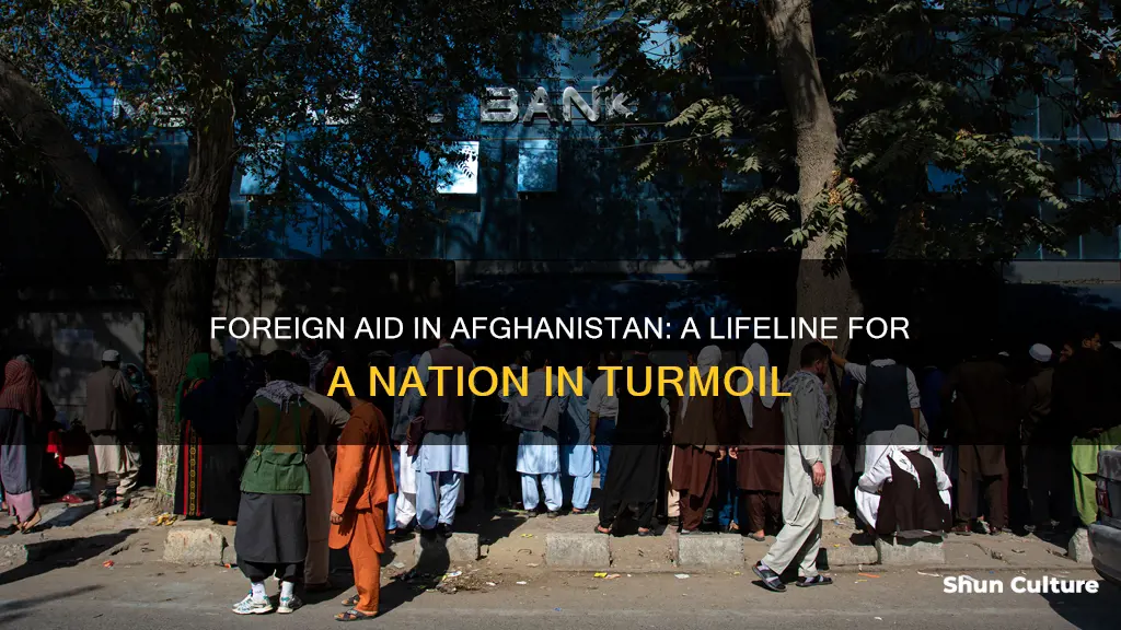 how has foreign aid helped afghanistan