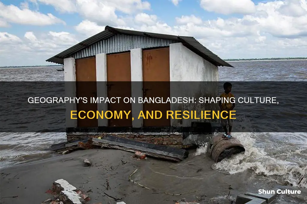 how has geography affected bangladesh