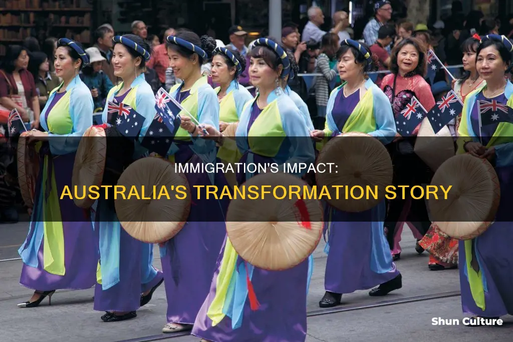 how has immigration changed australia