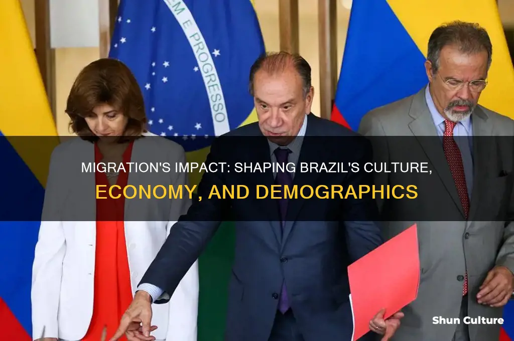 how has migration affected brazil