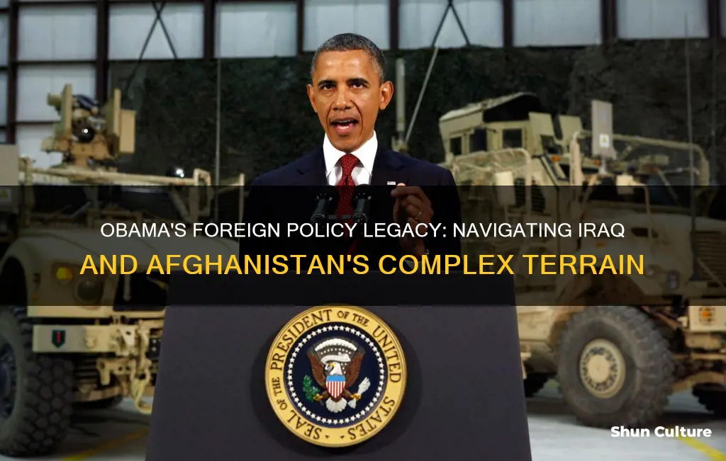 how has president obama changed policy in iraq and afghanistan