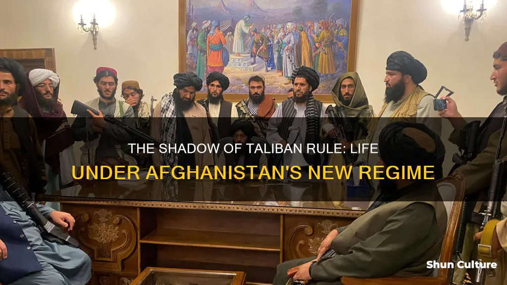 how has taliban-rule affect life in afghanistan