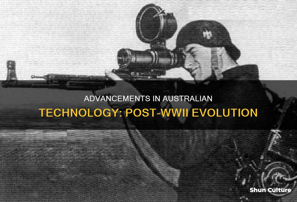 how has technology changed in australia since world war two
