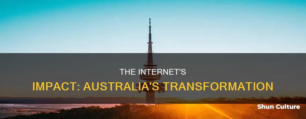 how has the internet changed australia