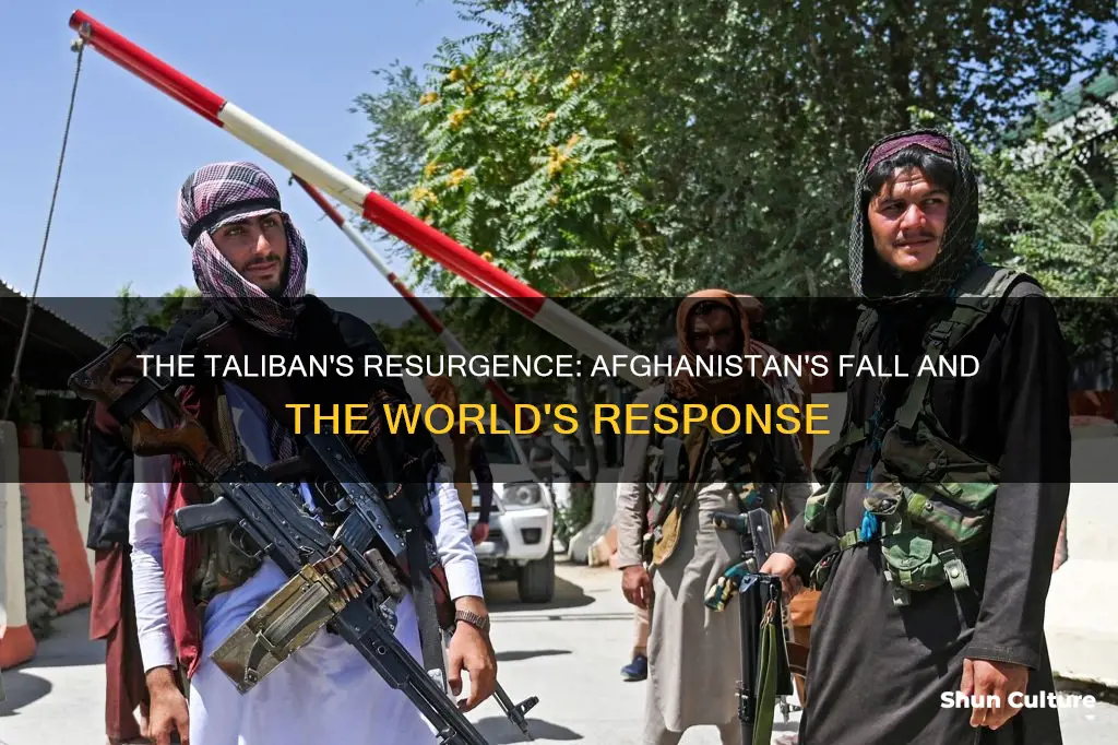 how has the taliban taken over afghanistan