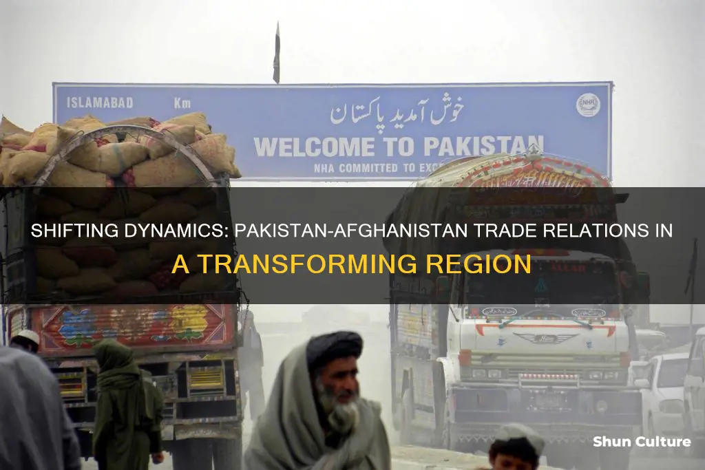 how has trade between pakistan and afghanistan been affected