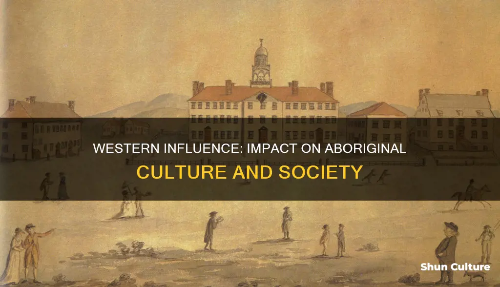 how has western society affected australian aboriginal culture