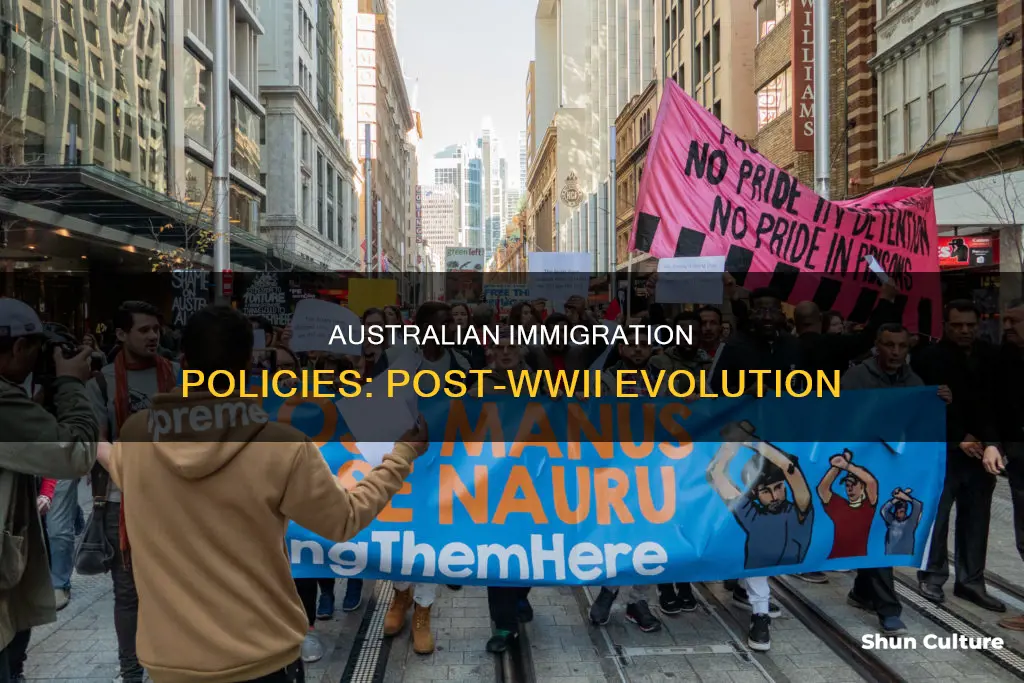how have australian immigration policies changed since 1945