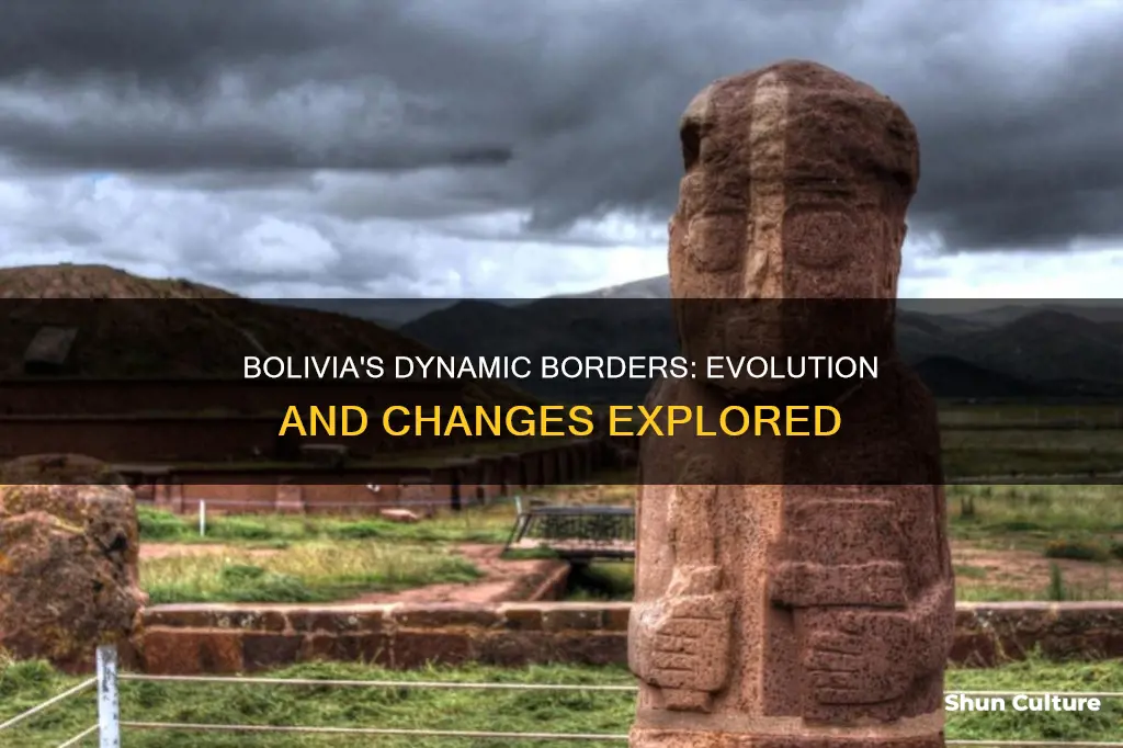 how have bolivias borders changed