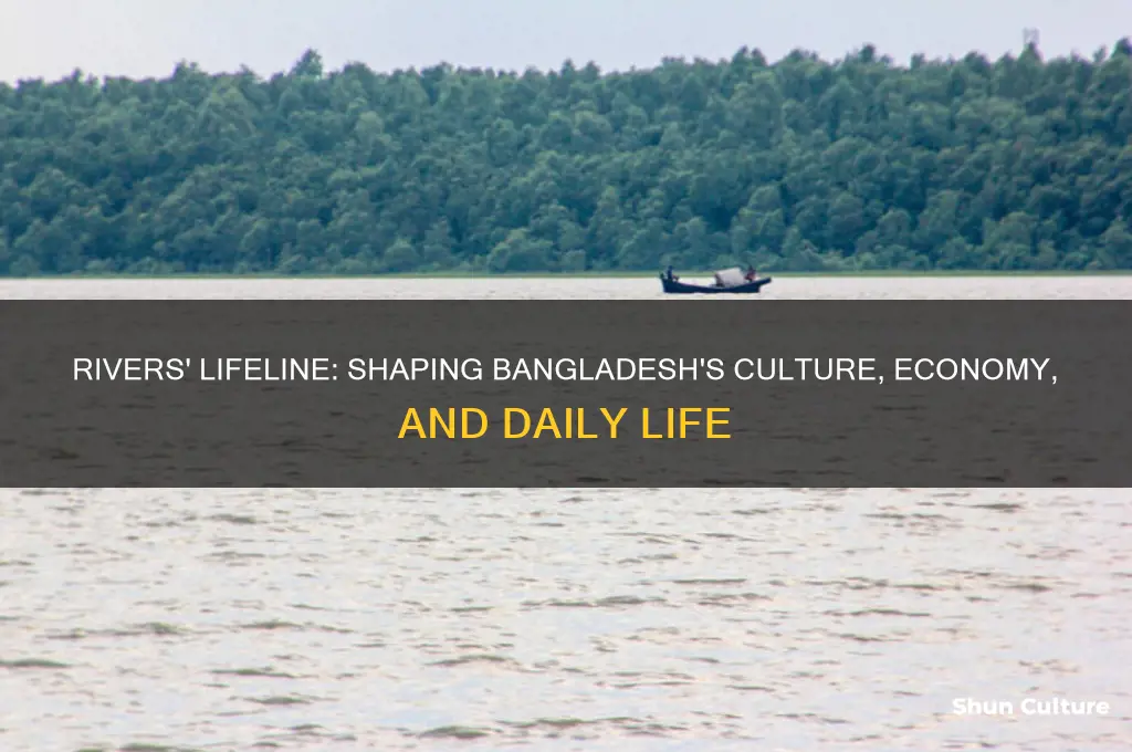 how have rivers affected life in bangladesh