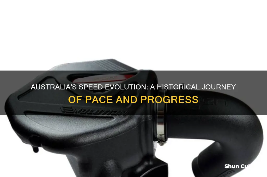 how have speeds changed over the years in australia