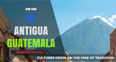 Exploring Antigua Guatemala's Altitude: A Guide to Its Elevation