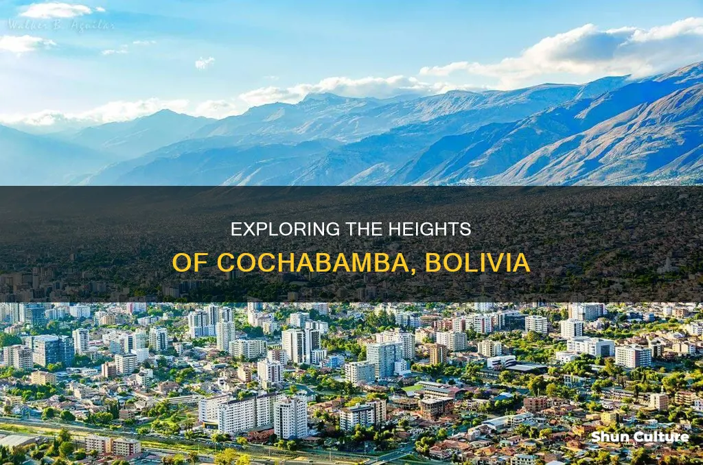 how high is cochabamba bolivia