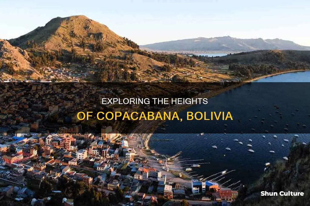 how high is copacabana bolivia