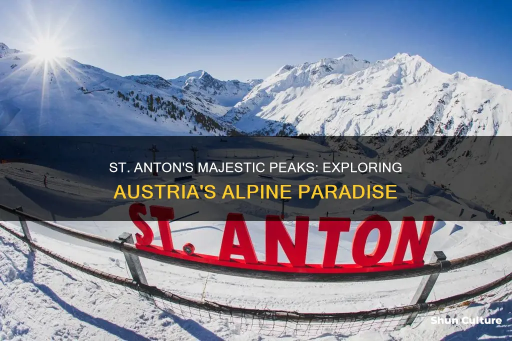 how high is st anton austria