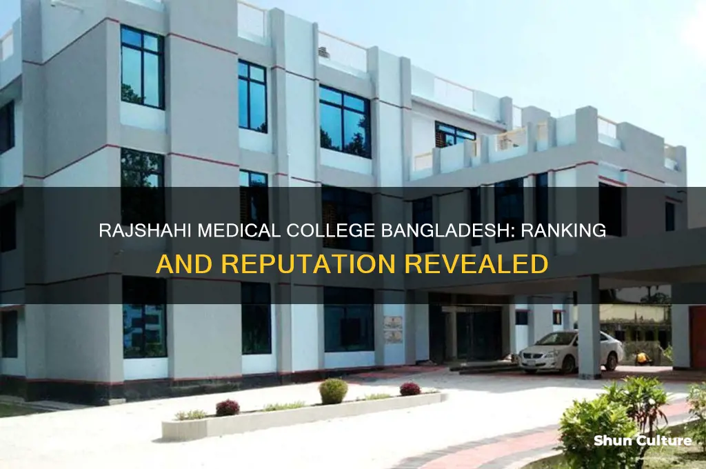how high ranked is rajshahi medical college bangladesh
