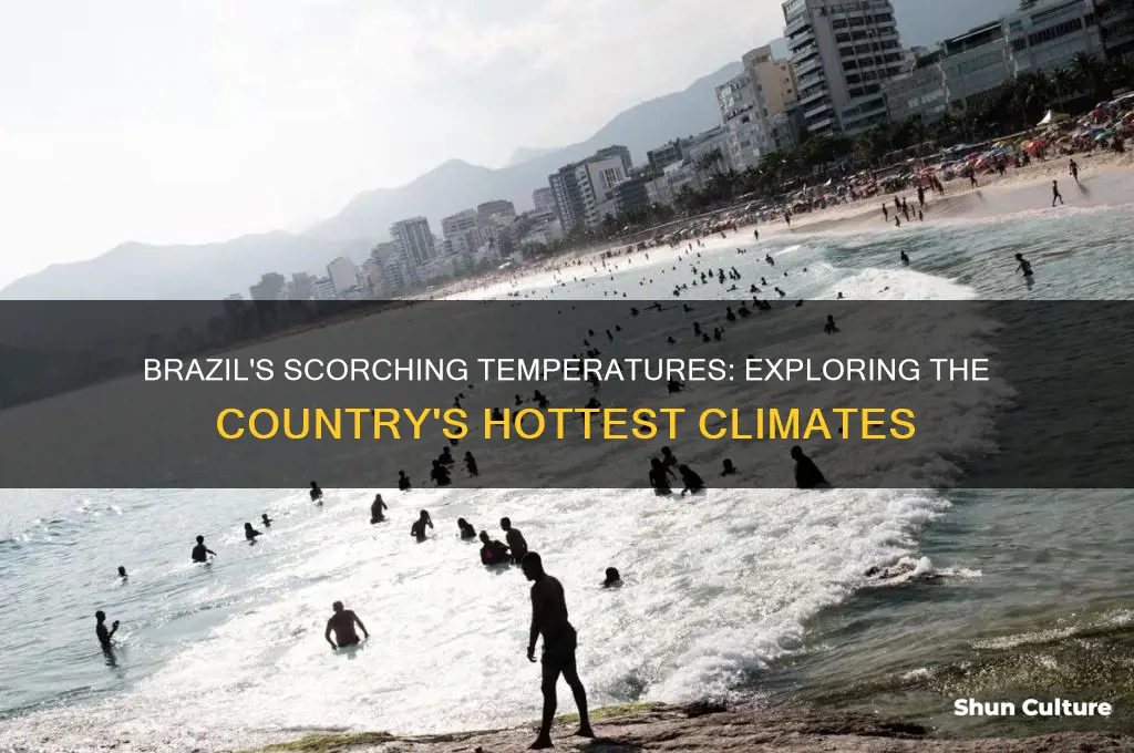 how hot can brazil get