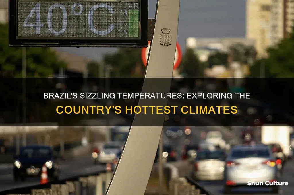 how hot does brazil get