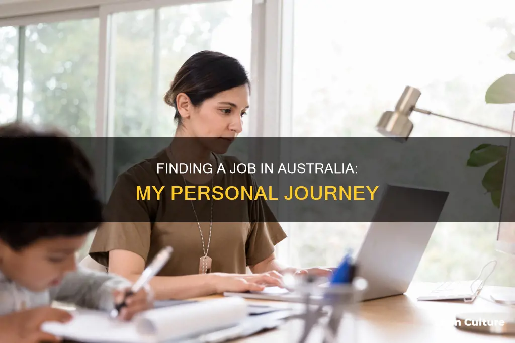how I found a job in australia