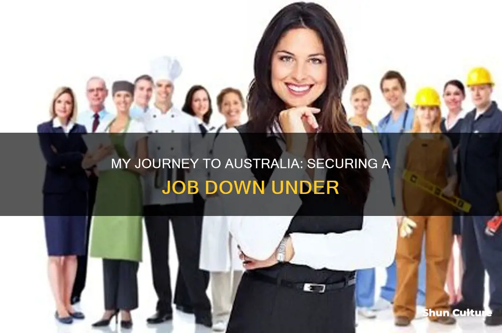 how I go to australia for job