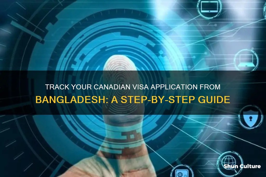 how I will track my canadian visa application from bangladesh
