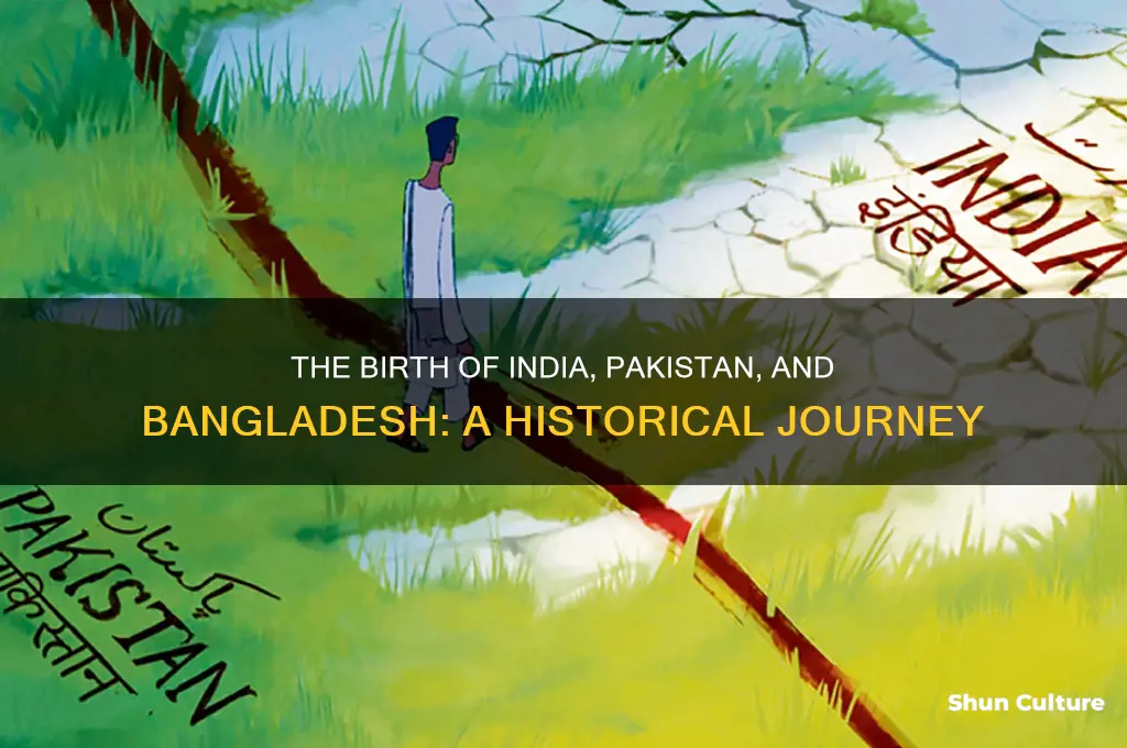 how india pakistan and bangladesh were formed