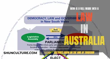 Australian Laws: How Bills Become Laws