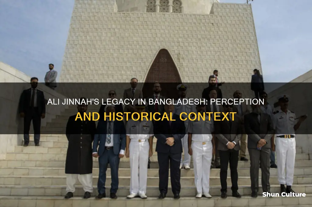 how is ali jinnah view in bangladesh
