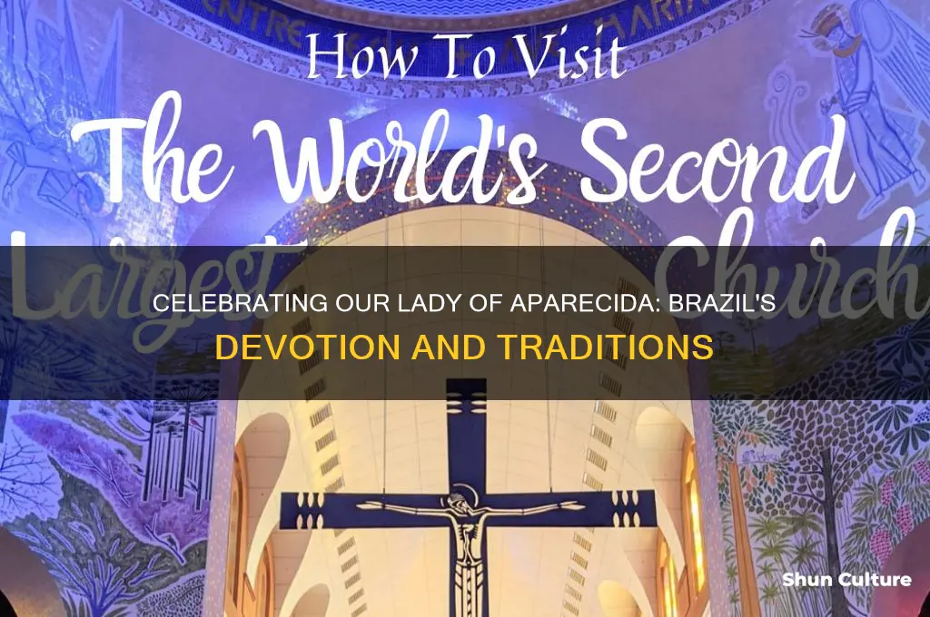 how is all our lady aparcida celebrated in brazil