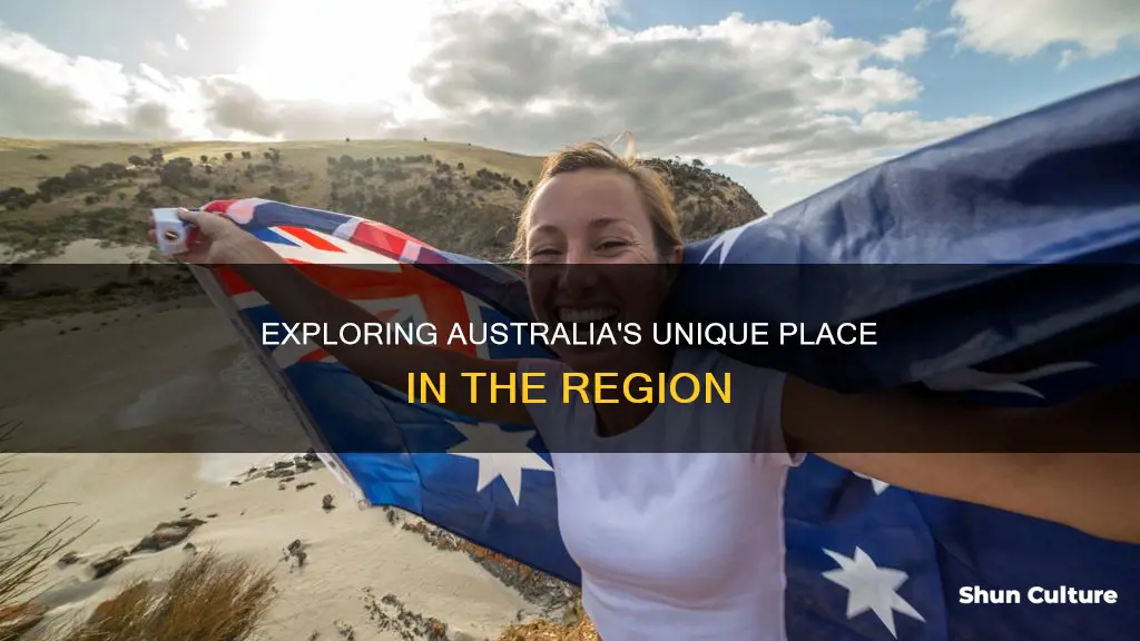 how is australia compared to the countries around