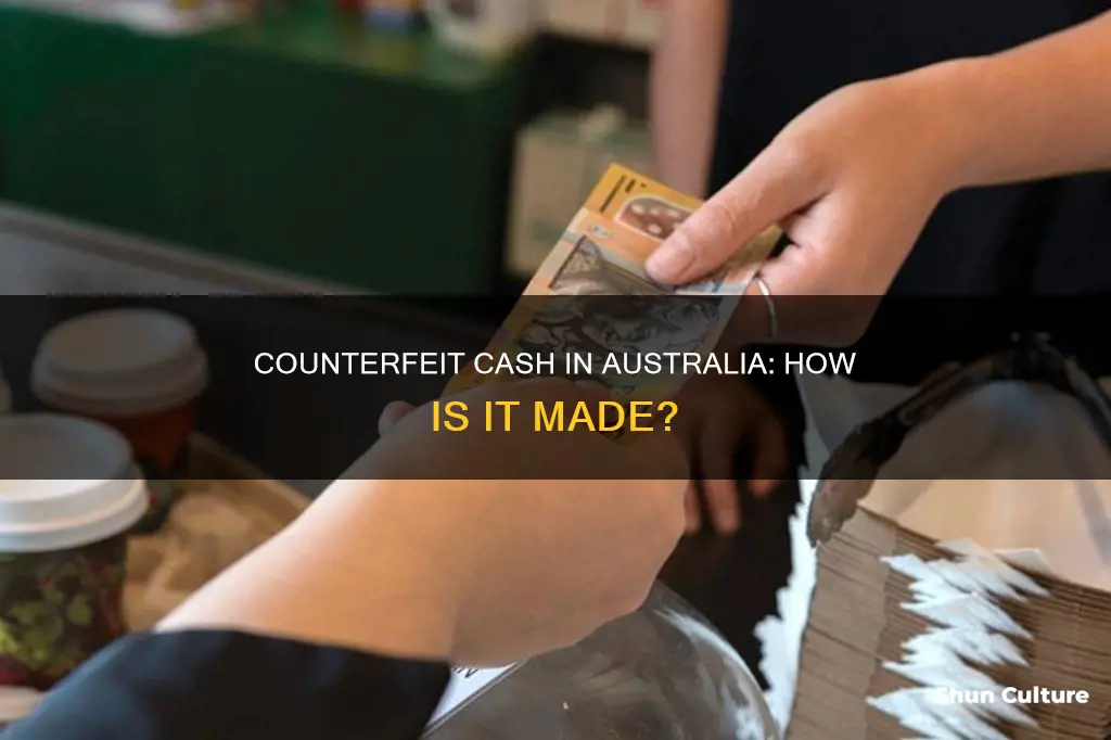 how is australian counterfeit money made
