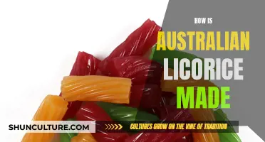 Australian Licorice: A Sweet Treat's Making