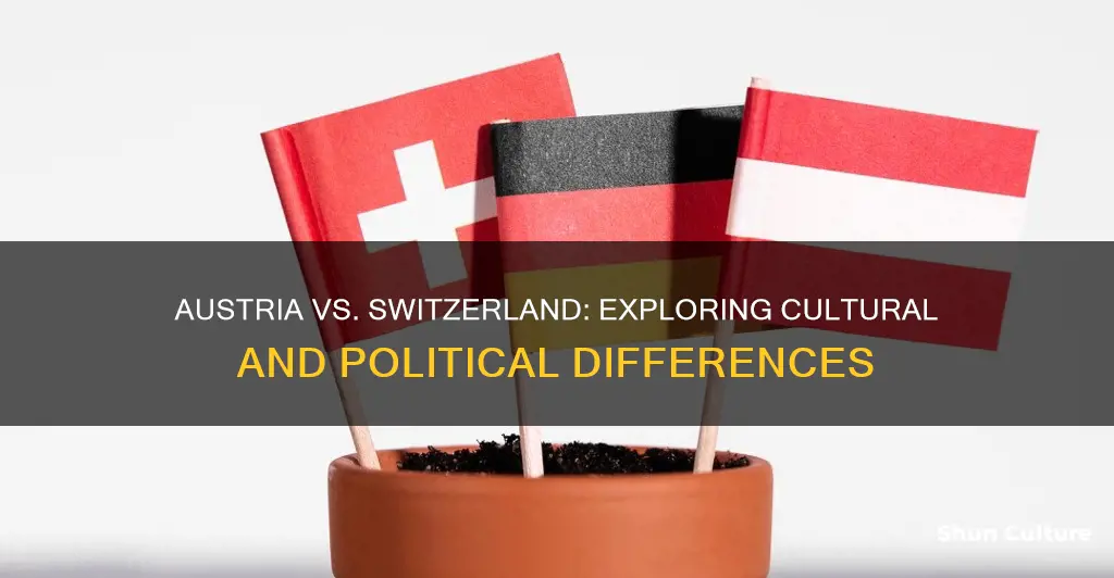 how is austria different from switzerland