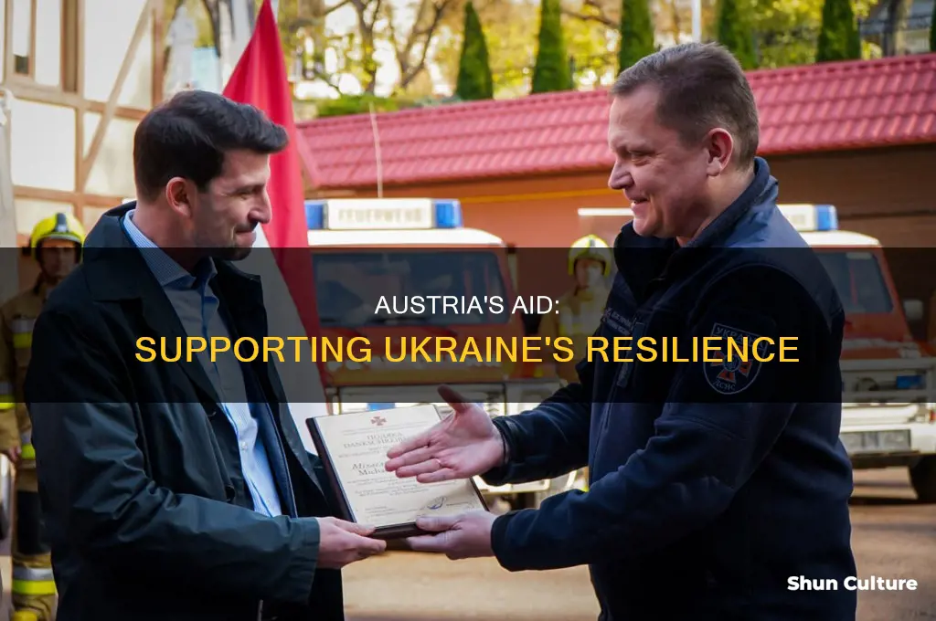 how is austria helping ukraine