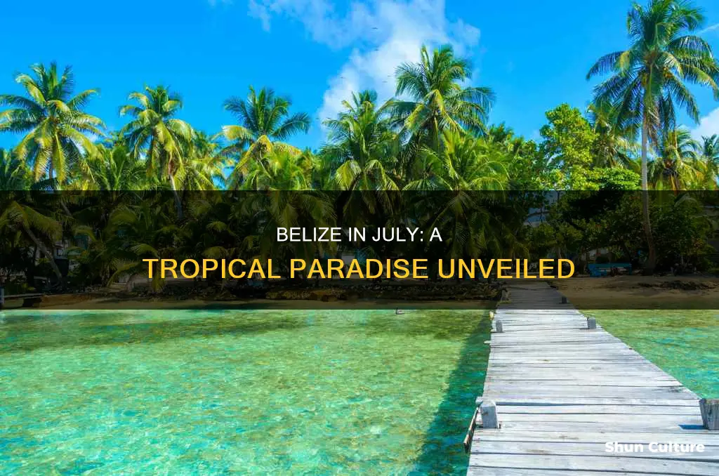 how is belize in july