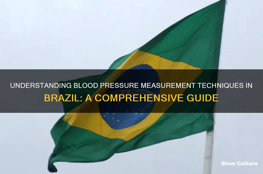 how is blood pressure measured in brazil