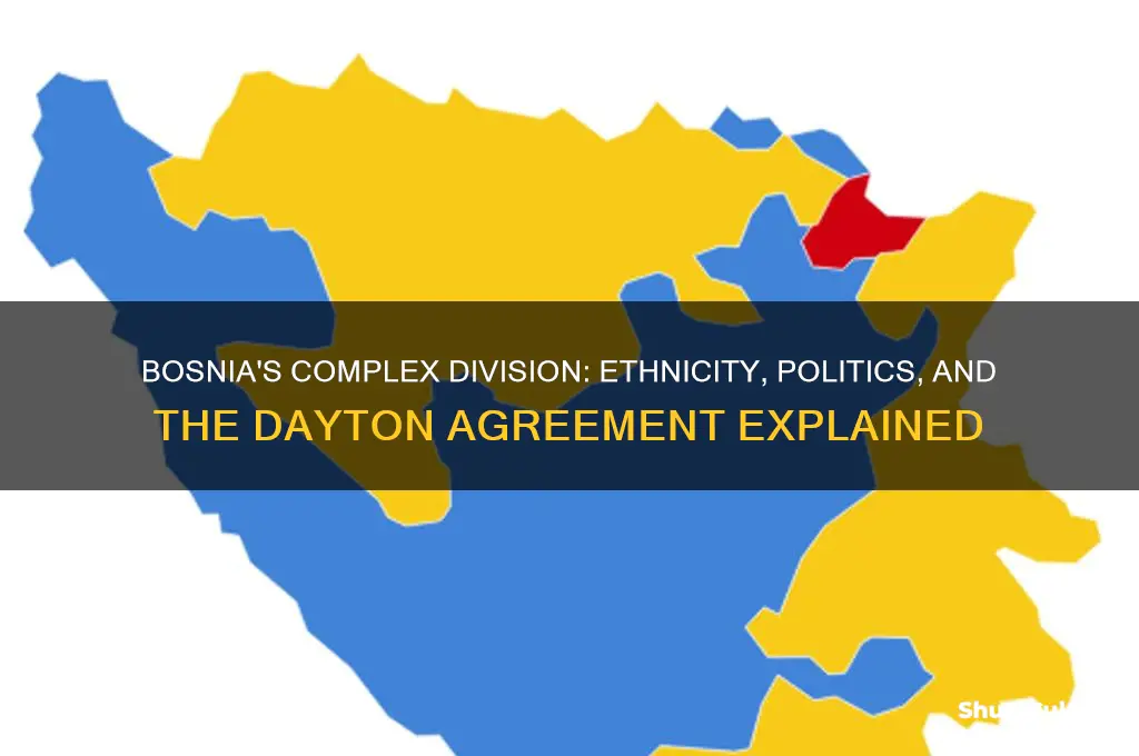 how is bosnia divided