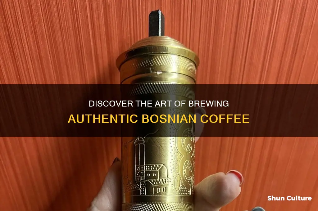 how is bosnian coffee made