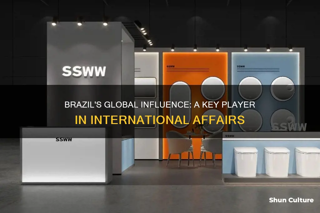 how is brazil a player in the international community
