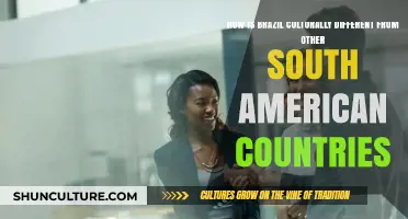 Brazil's Unique Cultural Identity: Contrasting Traditions in South America