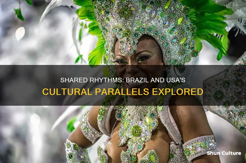 how is brazil culture similar to the united states